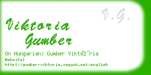 viktoria gumber business card